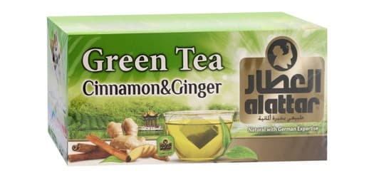 أخضر وقرفة وجنزبيل
